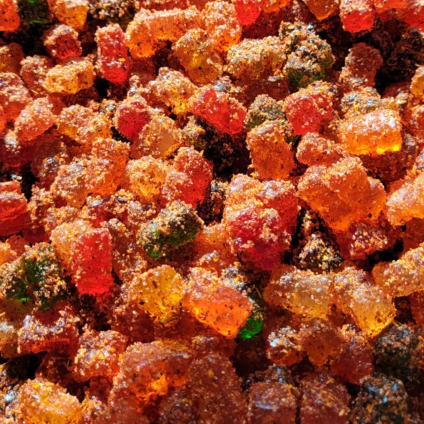 Spicy chamoy gummy bears